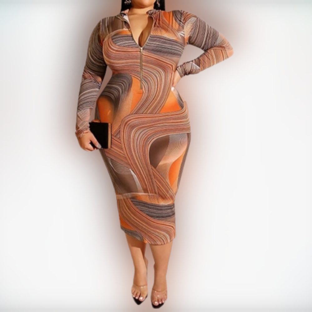 Iymoo Pencil Dress - Picture 1 of 7